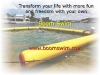 Care-free Inflatable Floating Swimming Pool