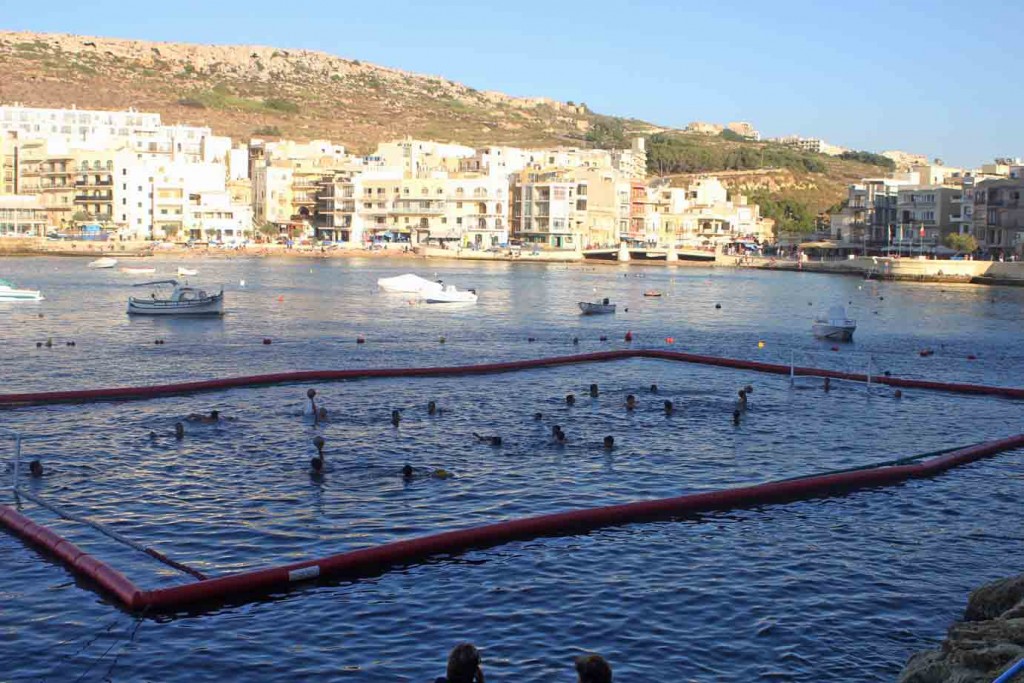 Boomswim Water Polo pool pitch in Malta